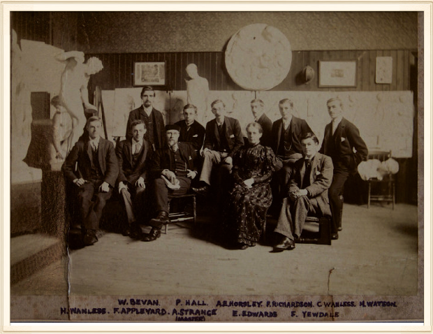 Albert Strange, Headmaster of Scarborough Art School