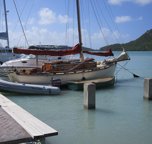 Cora, an Englyn class Harrison Butler yacht