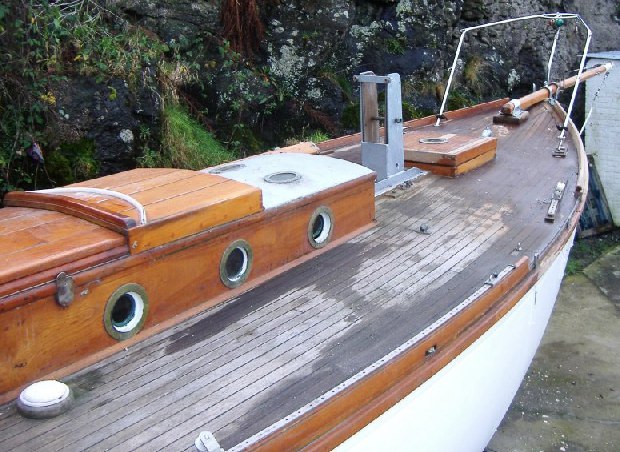 Cruinneag, a Cyclone II class Harrison Butler yacht