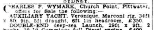 Advert 1935